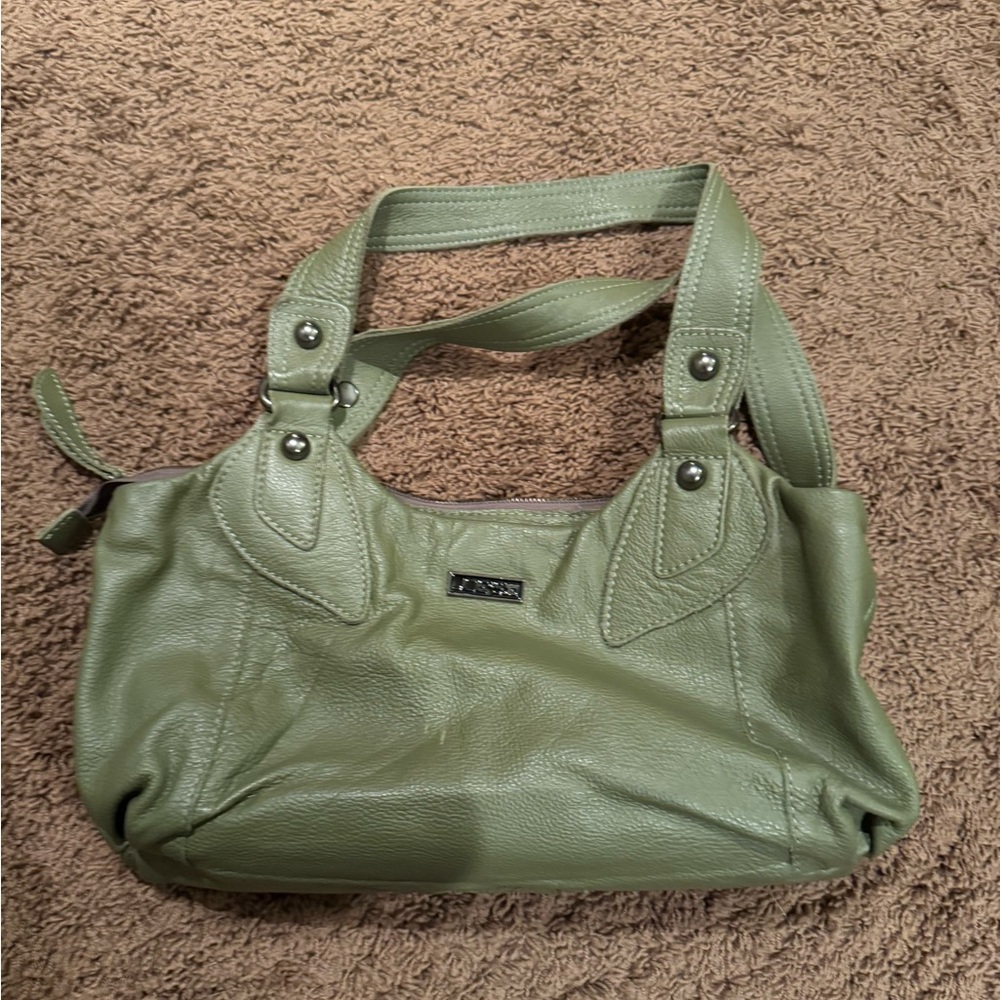 Joe's Jeans Green Shoulder Bag